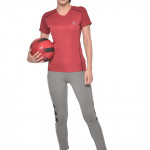 Women's Round Neck Half Sleeves Gym Sports T-Shirt