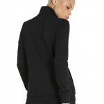 Women WNs Zippered Jacket BT Black Large