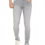 Slim Men Grey Jeans